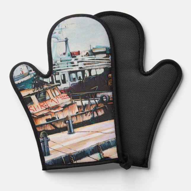 Middle East Martine Jaffé, Israel Oven Mitt (Front/Back)