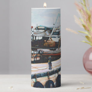 Middle East Martine, Jaffe Pillar Candle