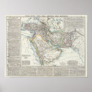 Middle East, South Asia Poster