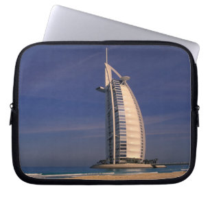 Middle East, United Arab Emirates, Dubai, Burj Laptop Sleeve