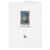 Middle Eastern Belly Dancer With Pastel Veils Cards (Back)