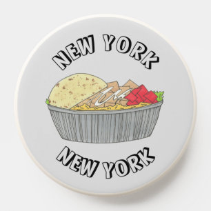 Middle Eastern Food Halal Chicken and Rice Cart PopSocket