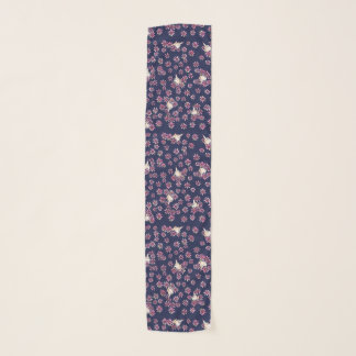Middle Finger Floral Scarf