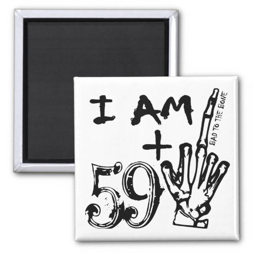 Middle Finger _ Funny Insult Birthday Magnet