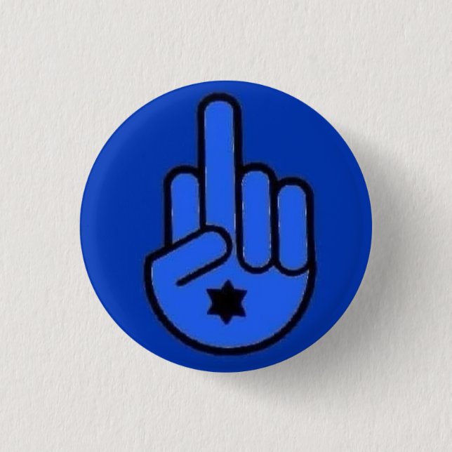 Middle Finger Hamsa Donating every cent profited t Button (Front)