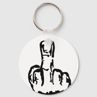 Middle Finger Keychain