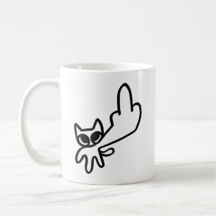  Middle Finger Meme Coffee Mug