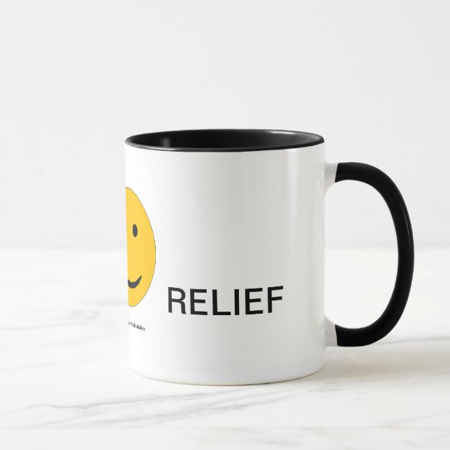Middle Finger Stress Relief Mug (Right)