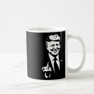 Middle Finger Trump 2024 Election American Coffee Mug