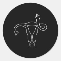 Middle Finger Uterus Pro Choice Feminist