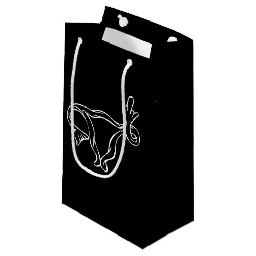 Middle Finger Uterus Pro_choice Small Gift Bag