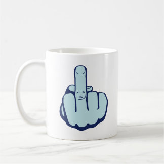 Middle fingers mug