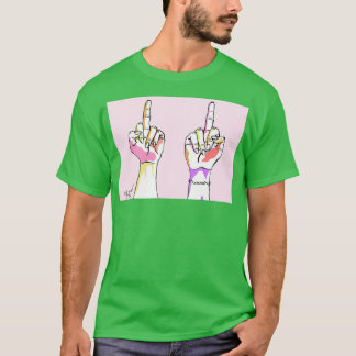 Middle Fingers Up T-Shirt
