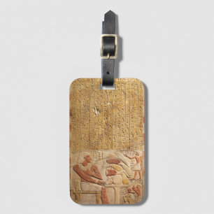Middle Kingdom Ancient Egypt Hieroglyphics Luggage Tag