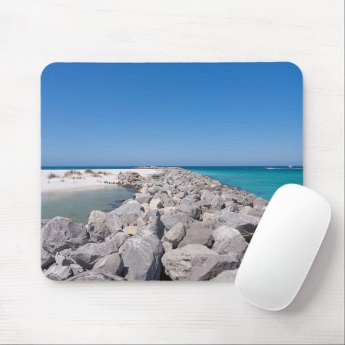 Middle Of Shell Island Jetty Mousepad