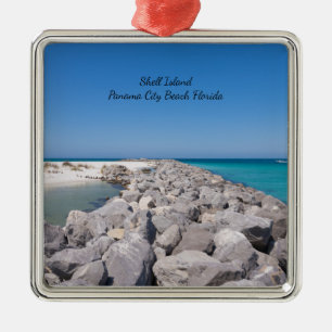 Middle Of Shell Island Jetty Ornament Souvenir