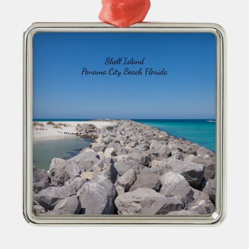 Middle Of Shell Island Jetty Ornament Souvenir