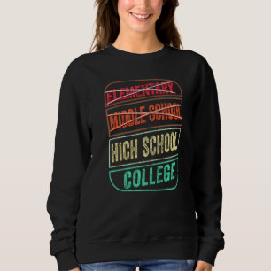 Middle School 5th Grade 6th Grade Graduation  Boys Sweatshirt