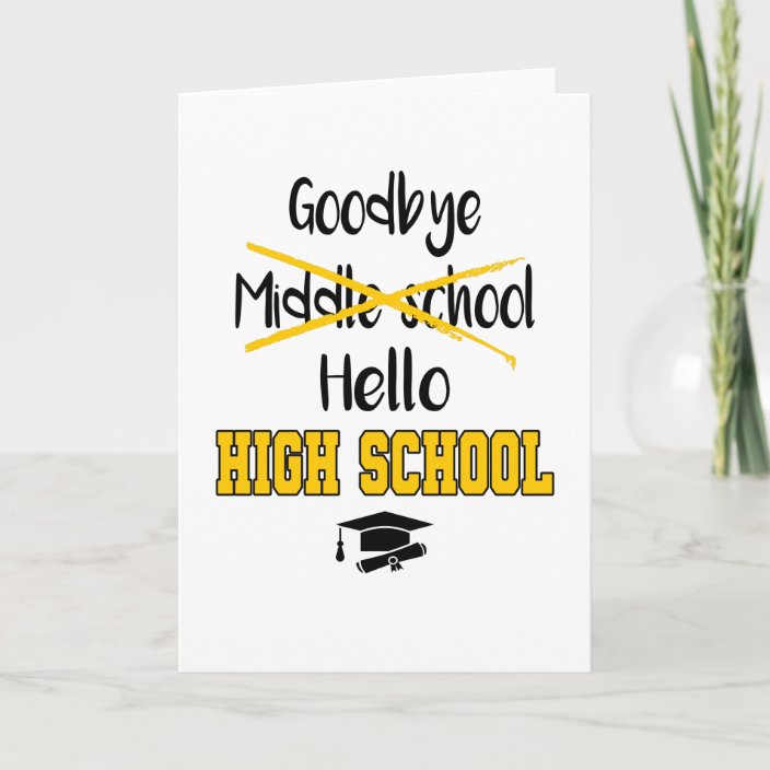 middle-school-diploma-graduation-high-school-card-zazzle