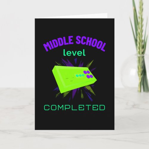 middle school level complete card