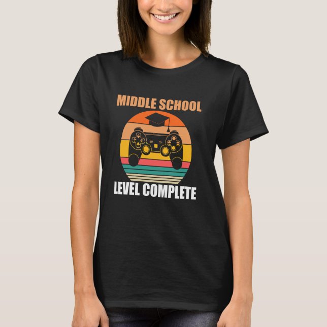 middle school level complete middle school T-Shirt (Front)