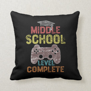 Middle School Level Complete Throw Pillow