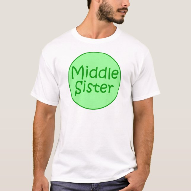 Middle Sister Adult T T-Shirt (Front)