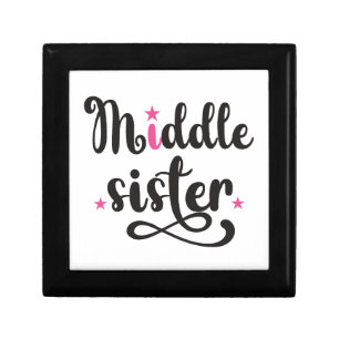 Middle Sister, Cute Stars Gift Box