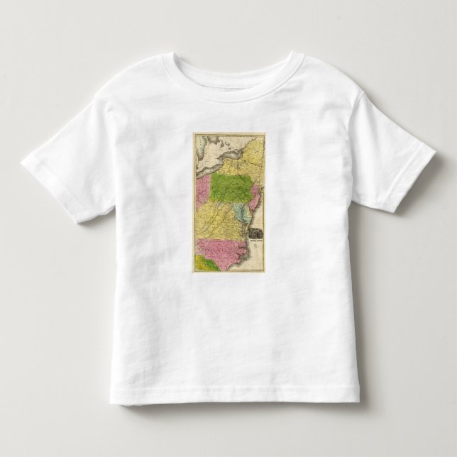 Middle States 2 Toddler T-shirt (Front)