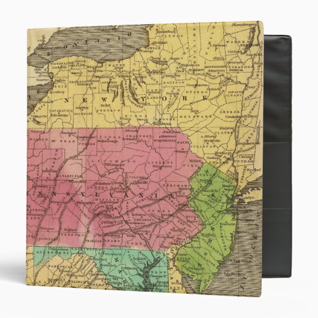 Middle States 3 Ring Binder (Front/Inside)