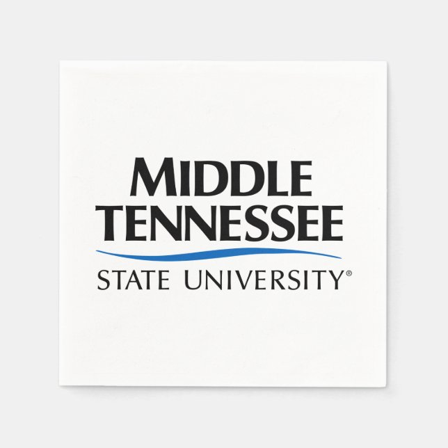 Middle Tennessee State University Napkins (Front)