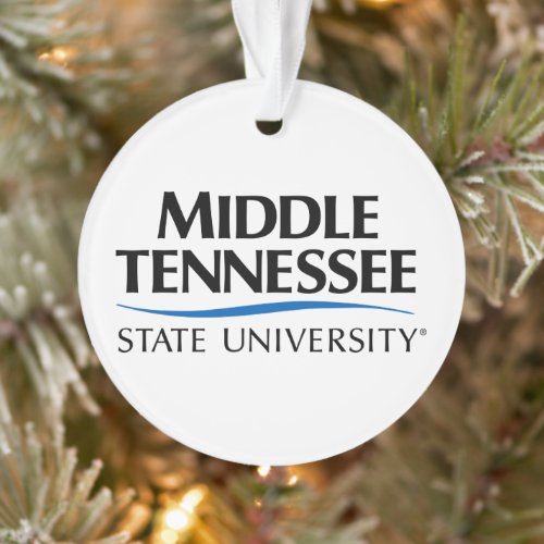 Middle Tennessee State University Ornament