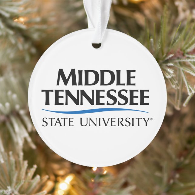 Middle Tennessee State University Ornament (Tree)