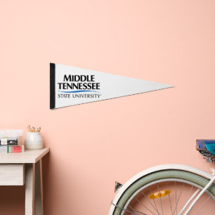 Middle Tennessee State University Pennant Flag