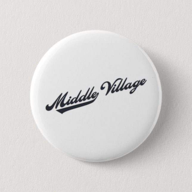 Middle Village Button (Front)
