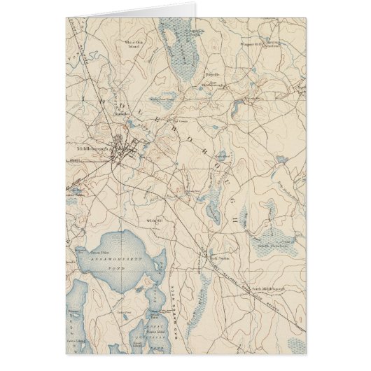 Middleborough, Massachusetts Cards (Front)