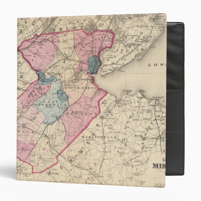 Middlesex County, NJ 3 Ring Binder (Front/Inside)