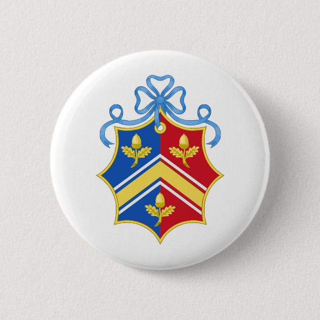 Middleton Coat of Arms / Middleton Family Crest Button (Front)