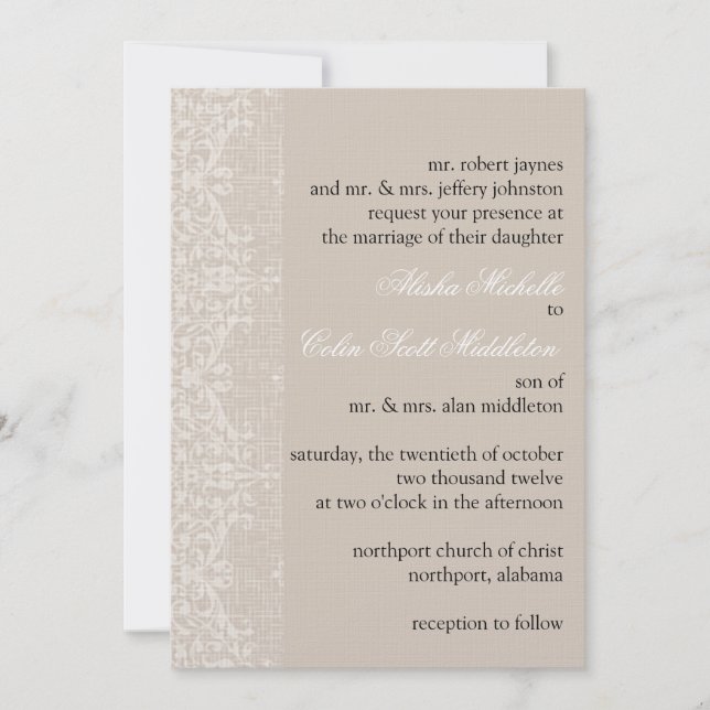 Middleton Invitation (Front)