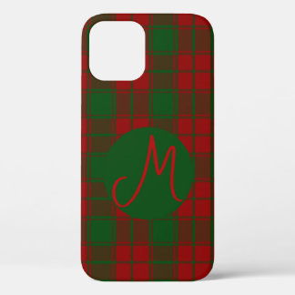 Middleton Tartan Monogrammed iPhone 12 Case