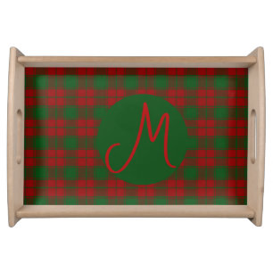 Middleton Tartan Monogrammed Serving Tray