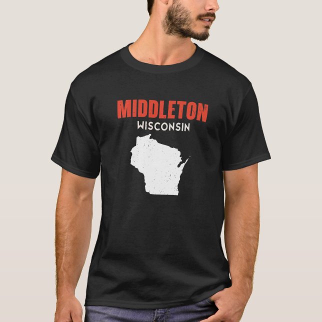 Middleton USA State America Travel Montanan Helena T-Shirt (Front)