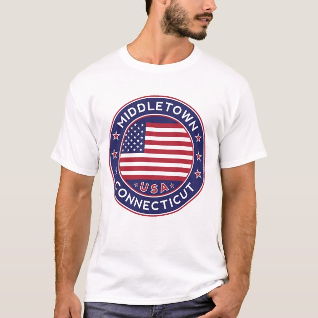 Middletown, Connecticut T-Shirt (Front)