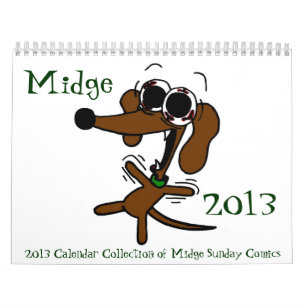 Midge 2013 'Sunday Comics' Calendar