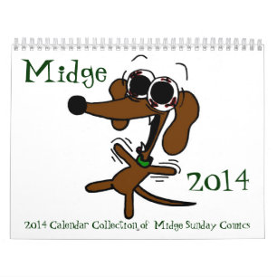 Midge 2014 'Sunday Comics' Calendar