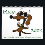 Midge 2023 'Sunday Comics' Calendar<br><div class="desc">Ring in the new decade with Midge!!! and this awesome Midge calendar full of Midge Sunday comics! Each month features a hilarious Midge comic in vibrant full color! Laugh all through the year with Midge! 'Midge' and all related characters, images and logos are property of Sunny and Sunny Arts Studio....</div>