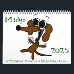 Midge 2025 'Sunday Comics' Calendar<br><div class="desc">Ring in the new year with Midge! and this awesome Midge calendar full of Midge Sunday comics! Each month features a hilarious Midge comic in vibrant full color! Laugh all through the year with Midge! 'Midge' and all related characters, images and logos are property of Sunny and Sunny Arts Studio....</div>