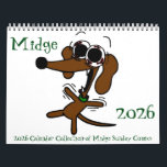 Midge 2026 'Sunday Comics' Calendar<br><div class="desc">Ring in the new year with Midge! and this awesome Midge calendar full of Midge Sunday comics! Each month features a hilarious Midge comic in vibrant full color! Laugh all through the year with Midge! 'Midge' and all related characters, images and logos are property of Sunny and Sunny Arts Studio....</div>