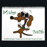 Midge 2026 'Sunday Comics' Calendar<br><div class="desc">Ring in the new year with Midge! and this awesome Midge calendar full of Midge Sunday comics! Each month features a hilarious Midge comic in vibrant full color! Laugh all through the year with Midge! 'Midge' and all related characters, images and logos are property of Sunny and Sunny Arts Studio....</div>