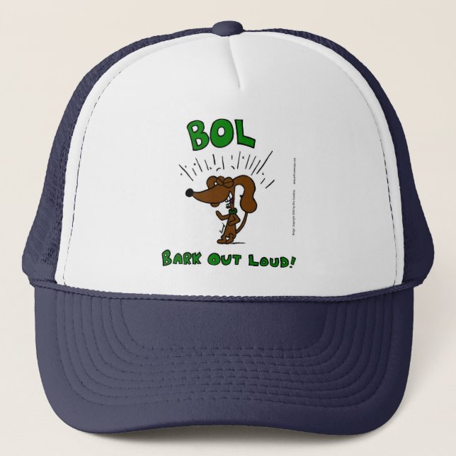 Midge "BOL Bark Out Loud" Hat (Front)